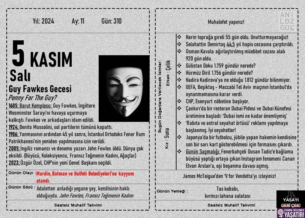 Guy Fawkes Gecesi 1